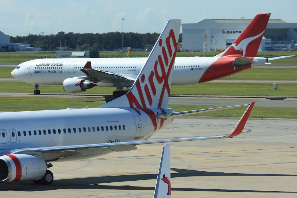 Qantas Virgin Australia
