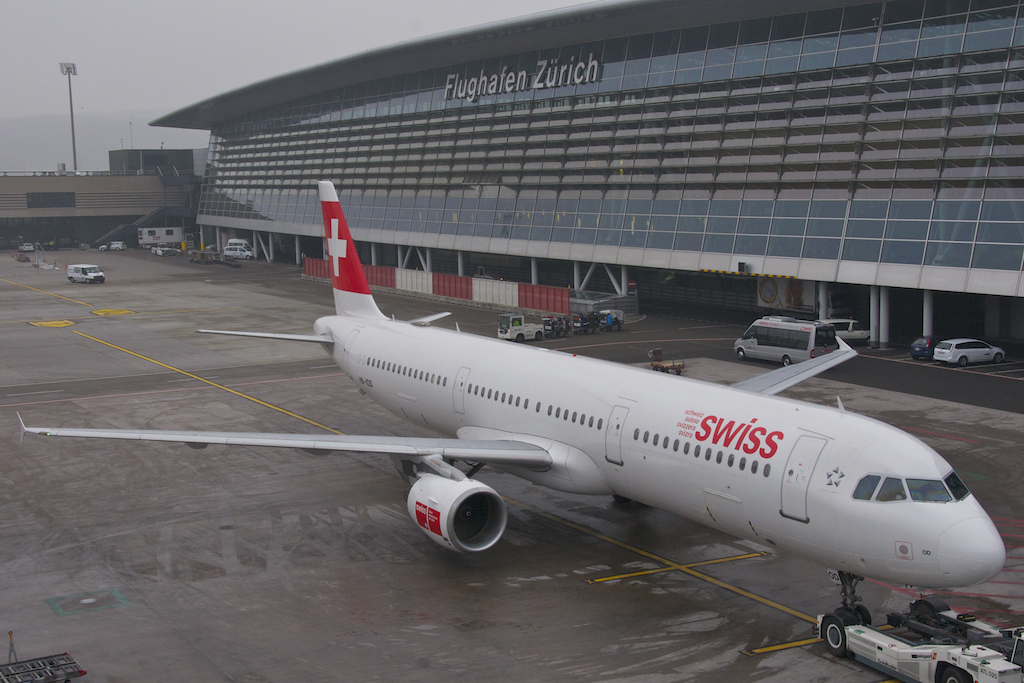 Swiss A321 Zurich