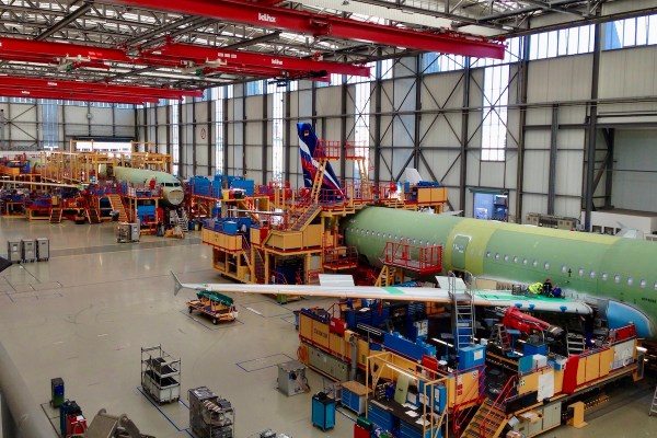 Airbus A320 Assembly Line