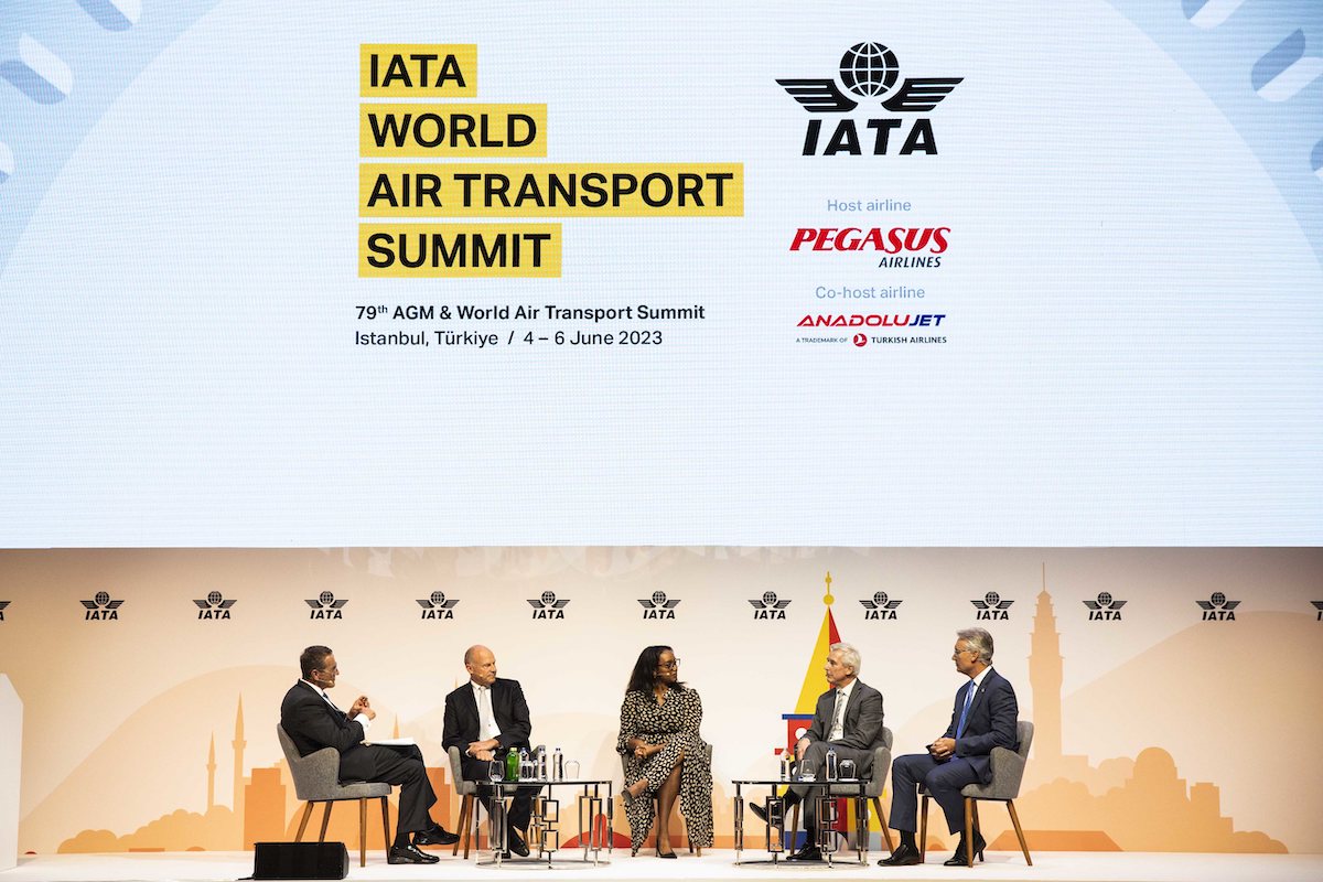 Airline CEOs spoke of the industry outlook at an IATA event in Istanbul