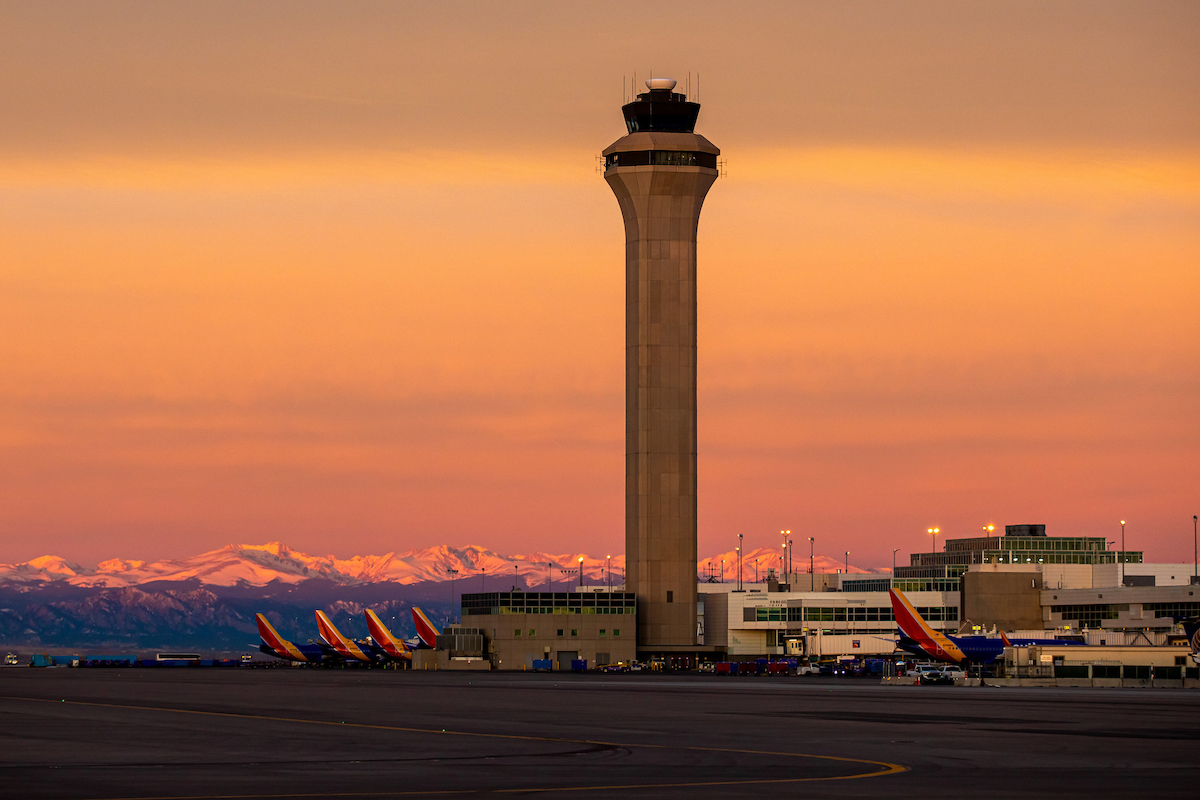 Denver Airport control tower