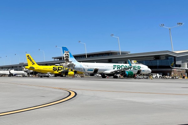 Frontier and Spirit planes in Phoenix