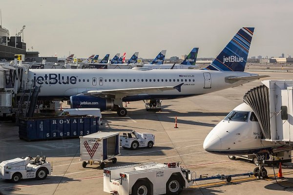 JetBlue planes at JFK Airport