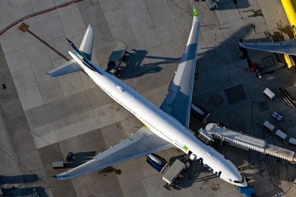 An Azul Airbus A330-900 at Fort Lauderdale Airport.